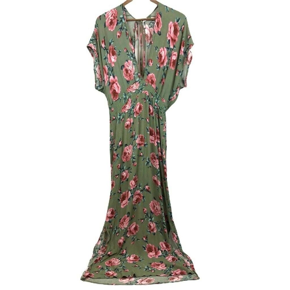 Miley And Molly Womens A Line Dress Floral Maxi S